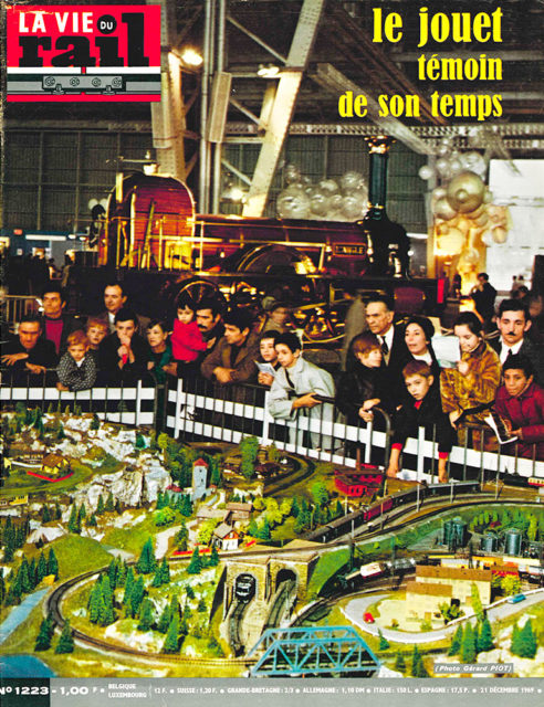 La Vie du Rail, Une du n°1223, 21 décembre 1969, Collection Cité du Train