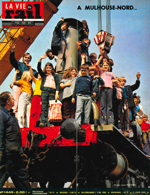 La Vie du Rail, Cover of no 1405, 26 August 1973, Cité du Train collection