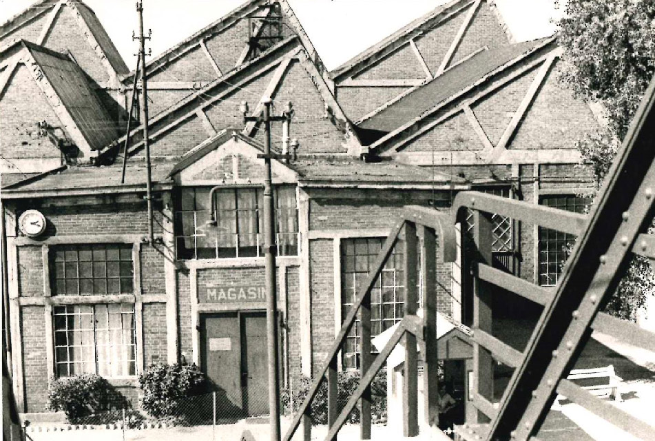 Anonyme, Passerelle d’accès au Musée Français du Chemin de Fer, 1er septembre 1971, Collection Cité du Train