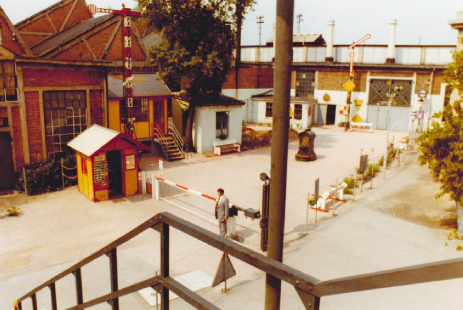 Anonyme, Guérite à l’entrée du Musée Français du Chemin de Fer, 8 juin 1973, Collection Cité du Train