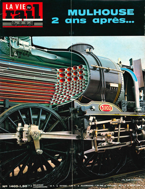 La Vie du Rail, Cover of no 1405, 26 August 1973, Cité du Train collection