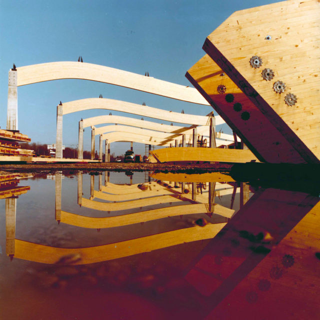 Studio Jean-Paul, Construction du nouveau bâtiment, s.d., Fonds Pierre-Yves Schoen