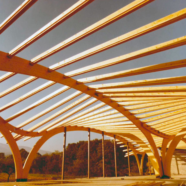 Studio Jean-Paul, Structure du nouveau bâtiment, s.d., Fonds Pierre-Yves Schoen