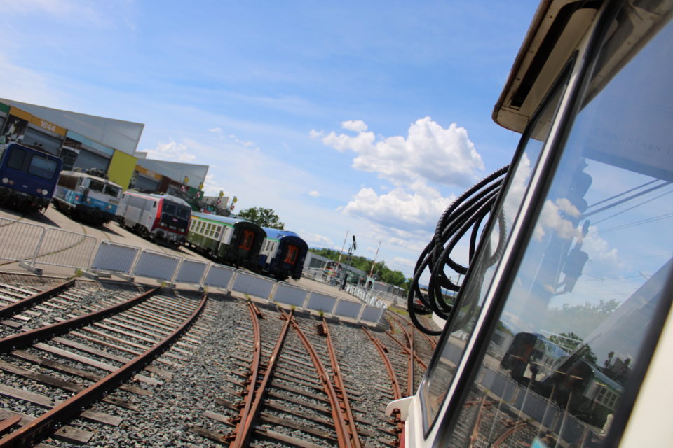 Le Panorama Ferroviaire vu depuis la draisine