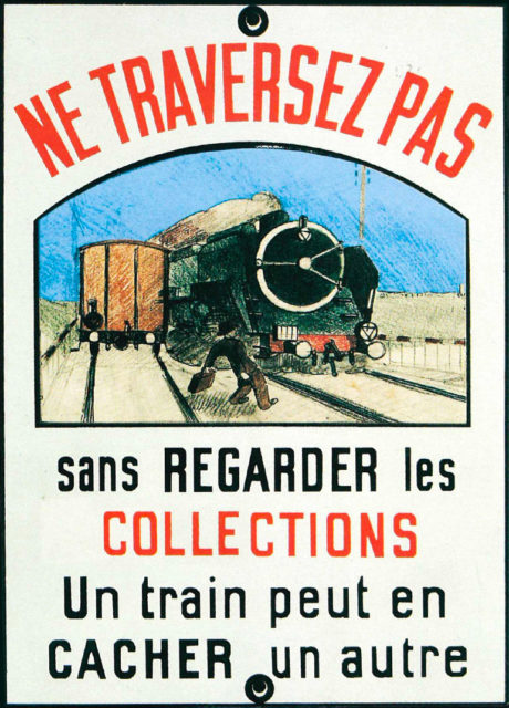 Carton d’invitation aux 25 ans du musée, 1996, Collection Cité du Train