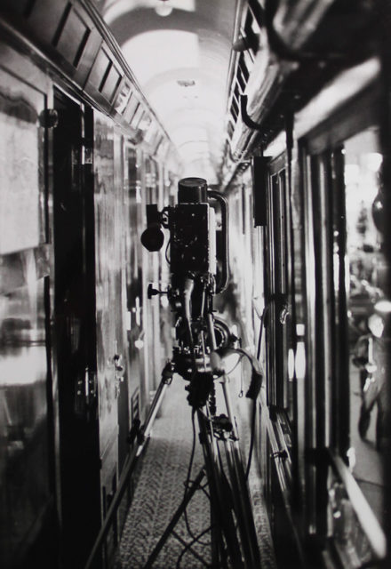 Christian Brus, Filming of the programme En... Train: Entertainment at the French Railways Museum, photographs, 23 April 1980, Cité du Train collection, stored at the Municipal Archives of Mulhouse