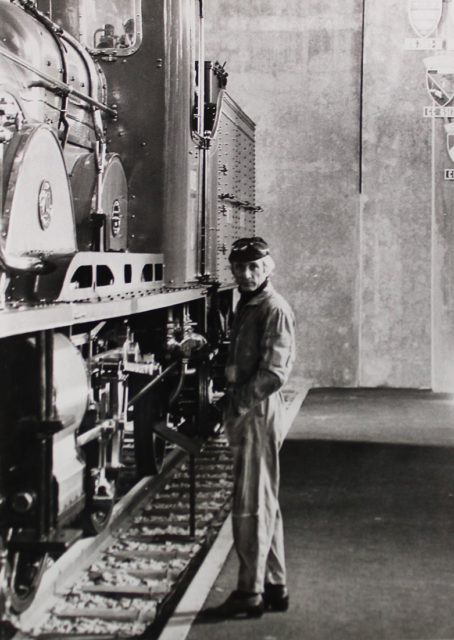 Christian Brus, Filming of the programme En... Train: Entertainment at the French Railways Museum, photographs, 23 April 1980, Cité du Train collection, stored at the Municipal Archives of Mulhouse