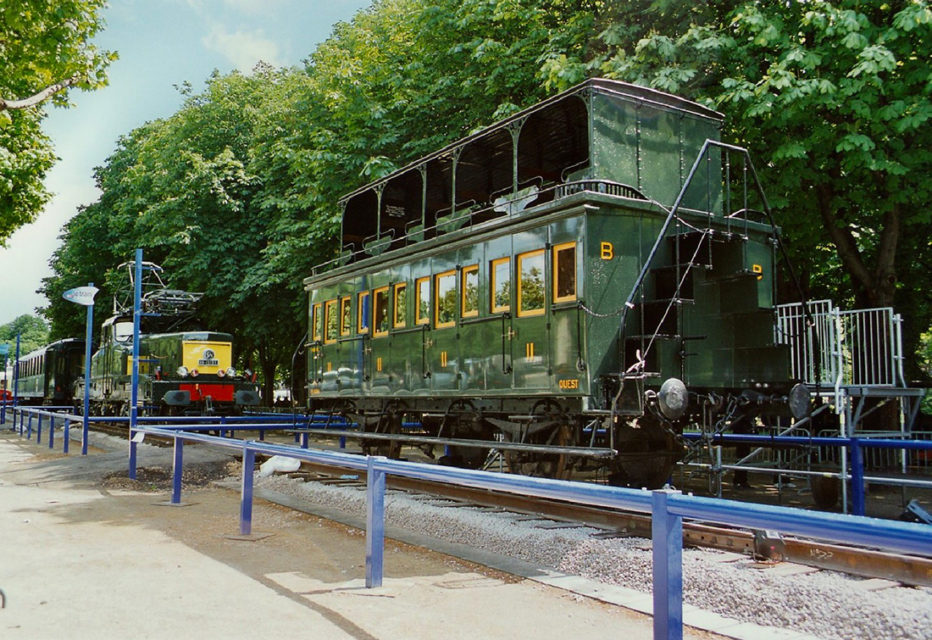 Anonyme, La voiture impériale B9 20303 exposée lors de l’événement Train Capitale, 17 mai 2003, Collection Cité du Train