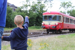 Train en fête