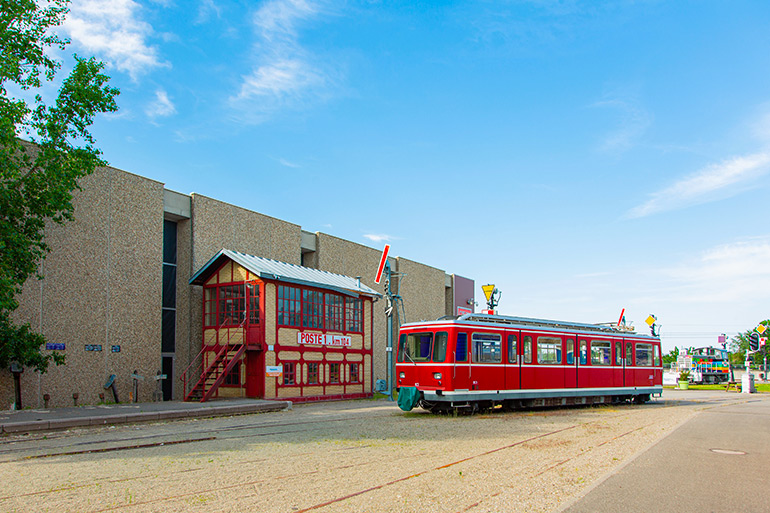 le Panorama Ferroviaire - extérieur Musée Cité du Train
