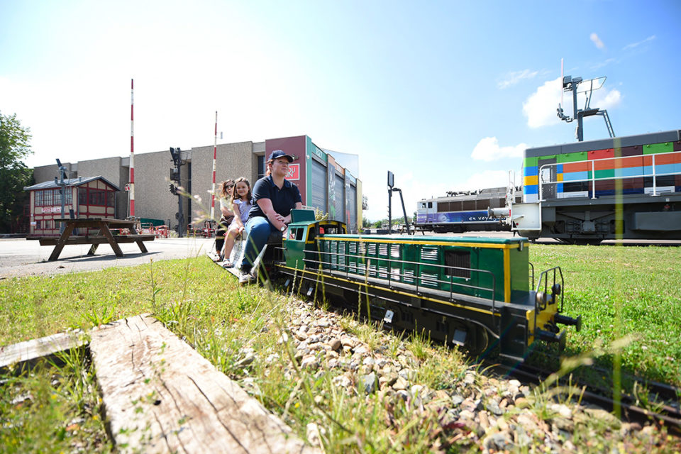 Catherine Kohler, Le mini Express d’Alsace de la Cité du Train, 16 juin 2018, Collection Cité du Train